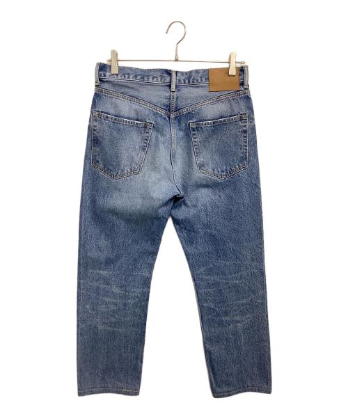 RON HERMAN DENIM（ロンハーマンデニム）RON HERMAN DENIM (ロンハーマンデニム) リサイクルコットン ユーズド スリムストレートフィット デニムパンツ インディゴ サイズ:W31の古着・服飾アイテム
