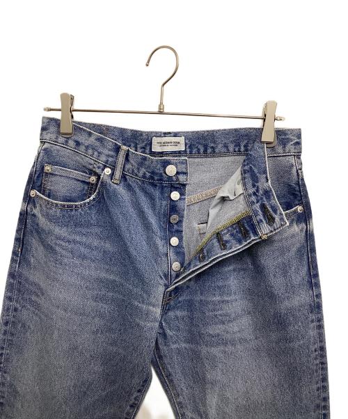RON HERMAN DENIM（ロンハーマンデニム）RON HERMAN DENIM (ロンハーマンデニム) リサイクルコットン ユーズド スリムストレートフィット デニムパンツ インディゴ サイズ:W31の古着・服飾アイテム