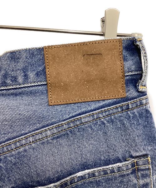 RON HERMAN DENIM（ロンハーマンデニム）RON HERMAN DENIM (ロンハーマンデニム) リサイクルコットン ユーズド スリムストレートフィット デニムパンツ インディゴ サイズ:W31の古着・服飾アイテム