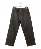 CUSHMANクッシュマン）の古着「シンチバッグパンツ」｜グレー