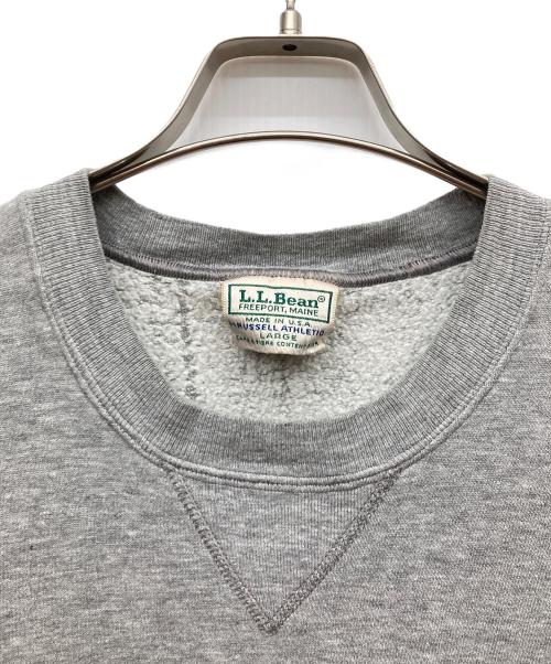 L.L.Bean（エルエルビーン）L.L.Bean (エルエルビーン) クルーネックスウェット グレー サイズ:Lの古着・服飾アイテム