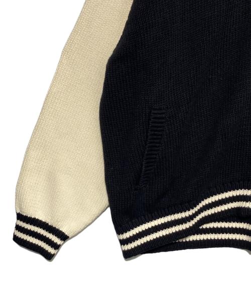 KITH（キス）KITH (キス) AVIREX (アヴィレックス) The New York Knicks Wyona Full Zip Sweater ブラック サイズ:XXLの古着・服飾アイテム