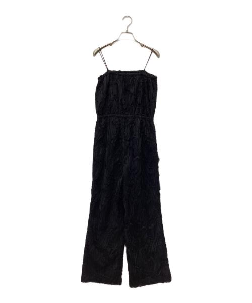 Sea Room lynn（シールームリン）Sea Room Lynn (シールームリン) シフォンレースオールインワン ブラック サイズ:Sの古着・服飾アイテム