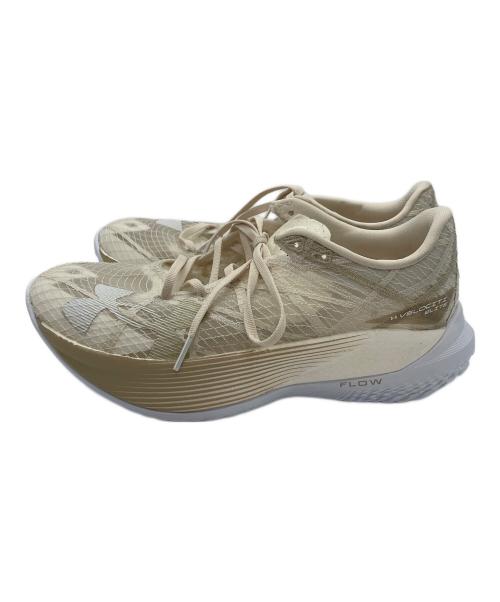 UNDER ARMOUR（アンダーアーマー）UNDER ARMOUR (アンダーアーマー) UAベロシティ エリート2 アイボリー サイズ:26.5の古着・服飾アイテム