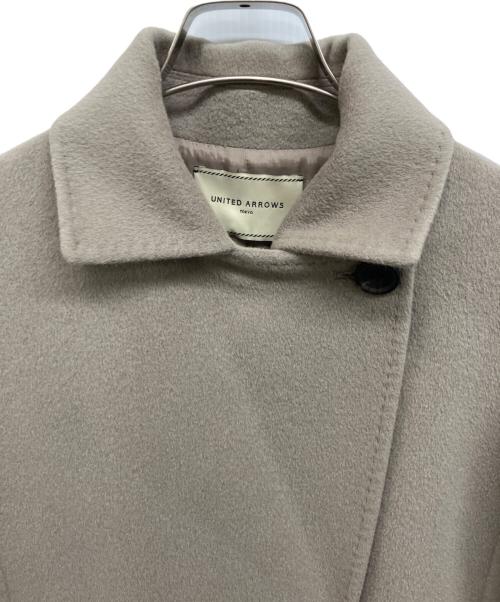 UNITED ARROWS（ユナイテッドアローズ）UNITED ARROWS (ユナイテッドアローズ) UBCB ANG/W ラップコート ブラウン サイズ:36の古着・服飾アイテム