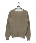 Plageプラージュ）の古着「Ｄecolleteニット」｜ベージュ