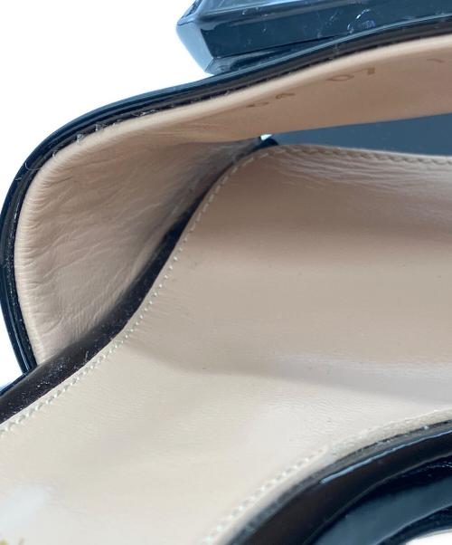 Gianvito Rossi（ジャンヴィト ロッシ）Gianvito Rossi (ジャンヴィト ロッシ) JAIPUR SLIDE ヒールサンダル ブラック サイズ:36の古着・服飾アイテム