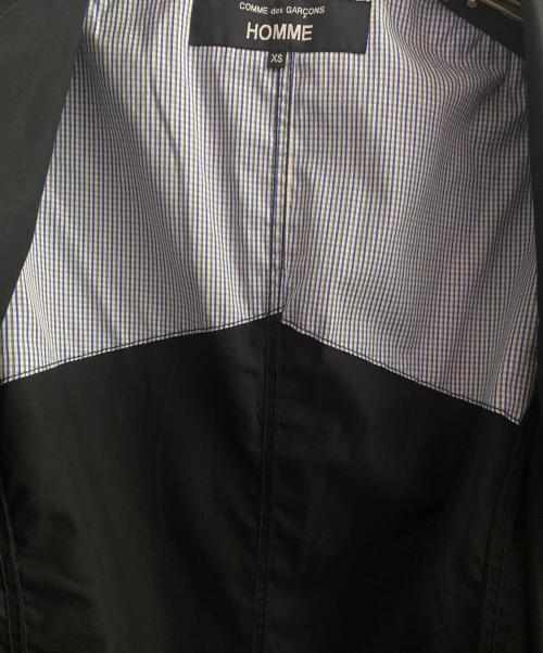 COMME des GARCONS HOMME（コムデギャルソン オム）COMME des GARCONS HOMME (コムデギャルソン オム) 綿ブロード3Bジャケット ネイビー サイズ:XSの古着・服飾アイテム