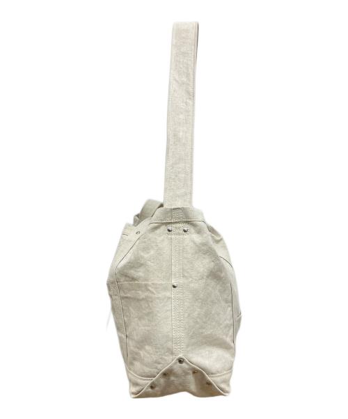 YAECA（ヤエカ）YAECA (ヤエカ) TOOL BAG　ツールバッグ　2wayバッグ アイボリーの古着・服飾アイテム