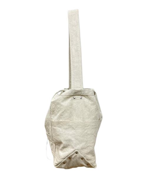 YAECA（ヤエカ）YAECA (ヤエカ) TOOL BAG　ツールバッグ　2wayバッグ アイボリーの古着・服飾アイテム