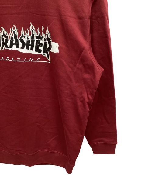 THRASHER（スラッシャー）THRASHER (スラッシャー) クルーネックスウェット ボルドー サイズ:XLの古着・服飾アイテム