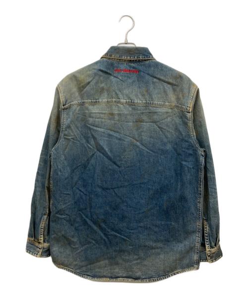 DIESEL（ディーゼル）DIESEL (ディーゼル) デニムシャツ/JP-D-SIMPLY-OVER インディゴ サイズ:Sの古着・服飾アイテム