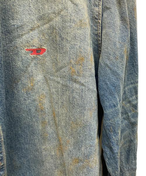 DIESEL（ディーゼル）DIESEL (ディーゼル) デニムシャツ/JP-D-SIMPLY-OVER インディゴ サイズ:Sの古着・服飾アイテム
