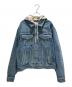 CELINE（セリーヌ）の古着「フード付 トラッカー デニムジャケット」｜インディゴ