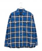 GIVENCHYジバンシィ）の古着「ランバージャックシャツ」｜ブルー