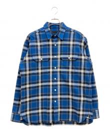 GIVENCHY（ジバンシィ）の古着「ランバージャックシャツ」｜ブルー