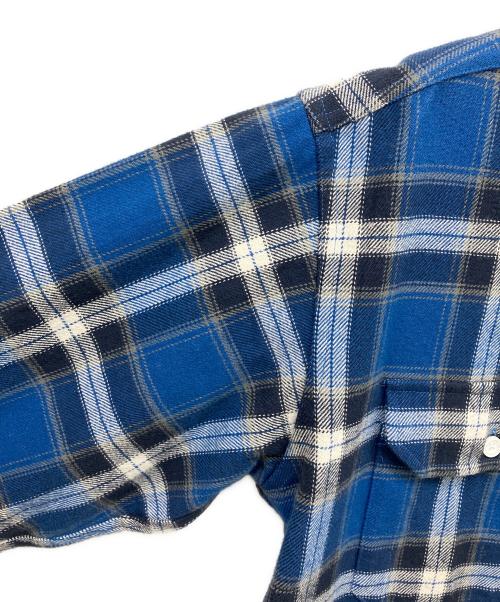 GIVENCHY（ジバンシィ）GIVENCHY (ジバンシィ) ランバージャックシャツ ブルー サイズ:38の古着・服飾アイテム