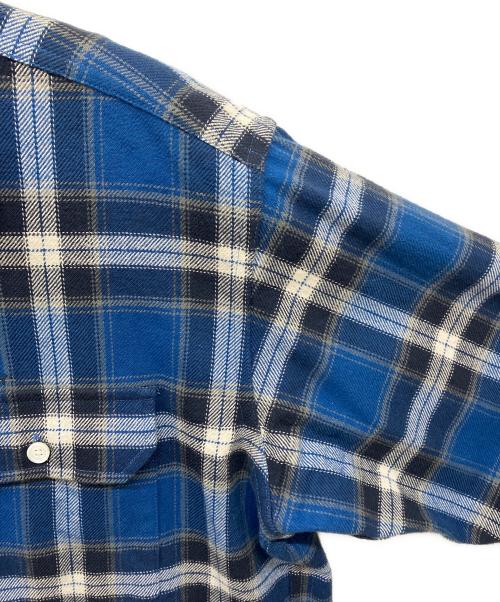 GIVENCHY（ジバンシィ）GIVENCHY (ジバンシィ) ランバージャックシャツ ブルー サイズ:38の古着・服飾アイテム