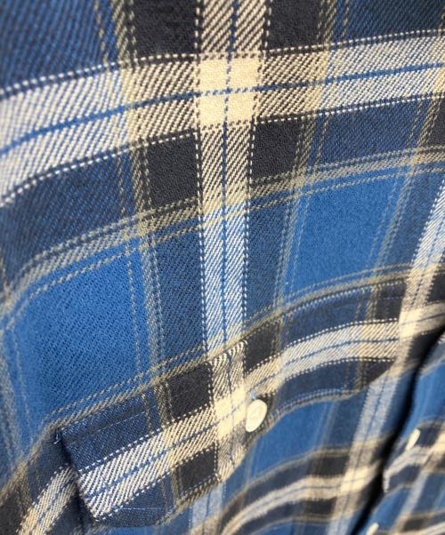 GIVENCHY（ジバンシィ）GIVENCHY (ジバンシィ) ランバージャックシャツ ブルー サイズ:38の古着・服飾アイテム