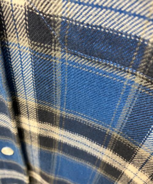 GIVENCHY（ジバンシィ）GIVENCHY (ジバンシィ) ランバージャックシャツ ブルー サイズ:38の古着・服飾アイテム