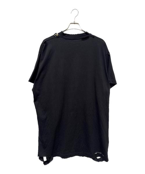 BALENCIAGA（バレンシアガ）BALENCIAGA (バレンシアガ) PRANET EARTH OVERSIZED T-SHIRT ブラック サイズ:2の古着・服飾アイテム