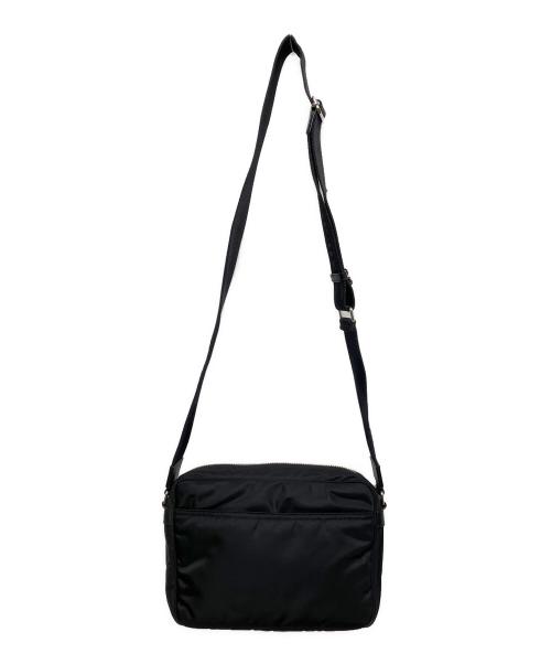 GIVENCHY（ジバンシィ）GIVENCHY (ジバンシィ) 4G ライト ダブル ポーチ メッセンジャー バッグ ブラックの古着・服飾アイテム