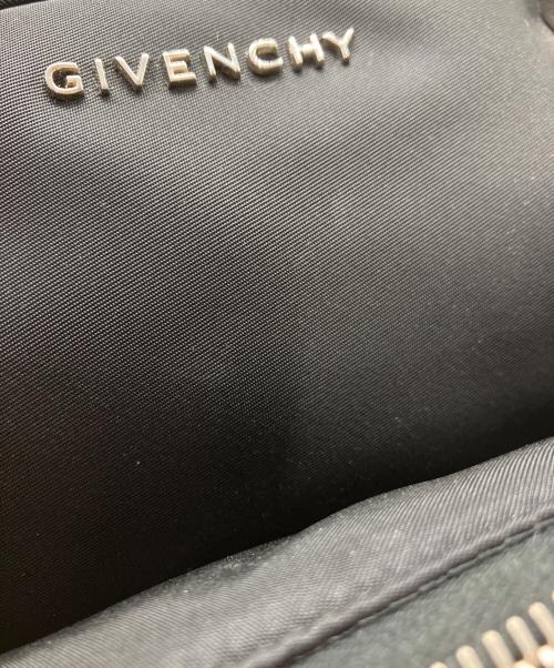 GIVENCHY（ジバンシィ）GIVENCHY (ジバンシィ) 4G ライト ダブル ポーチ メッセンジャー バッグ ブラックの古着・服飾アイテム