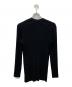 theory (セオリー) Wooster Crepe Knit Button Rib Cardi ブラック サイズ:L：8000円