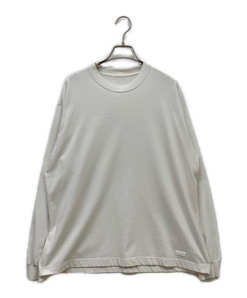 ENNOY（エンノイ）ENNOY (エンノイ) ロングスリーブカットソー ホワイト サイズ:Ｓの古着・服飾アイテム