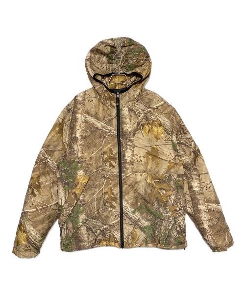 stussy（ステューシー）stussy (ステューシー) REALTREE INSULATED HOODED JKT ブラウン サイズ:Lの古着・服飾アイテム