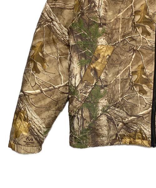stussy（ステューシー）stussy (ステューシー) REALTREE INSULATED HOODED JKT ブラウン サイズ:Lの古着・服飾アイテム
