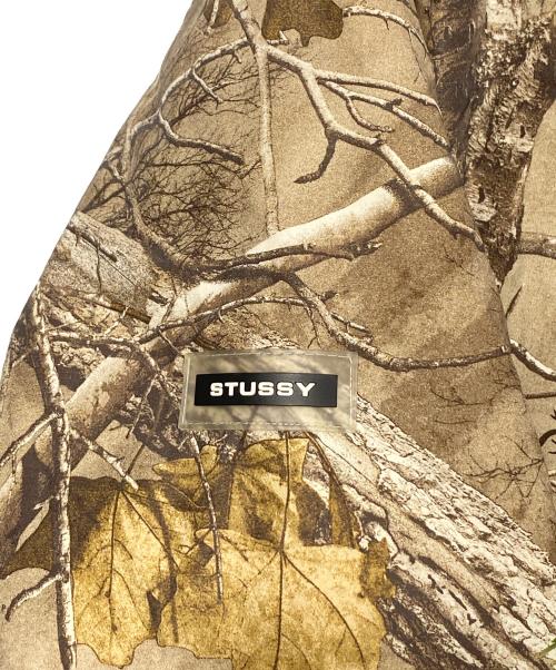 stussy（ステューシー）stussy (ステューシー) REALTREE INSULATED HOODED JKT ブラウン サイズ:Lの古着・服飾アイテム