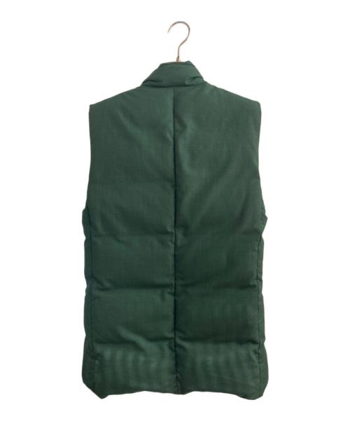 NUMBER (N)INE（ナンバーナイン）NUMBER (N)INE (ナンバーナイン) ダウンベスト グリーン サイズ:2の古着・服飾アイテム