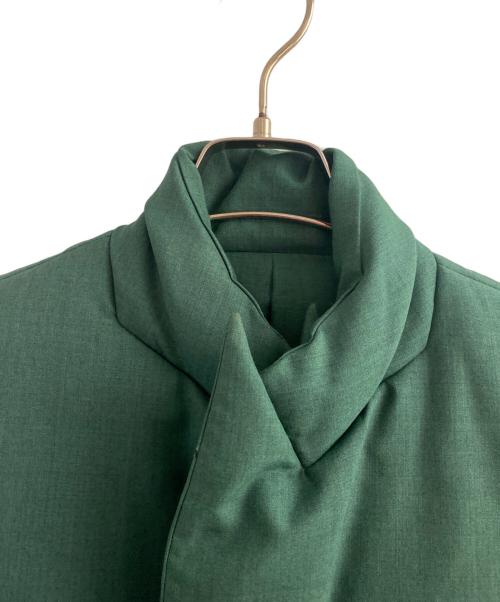 NUMBER (N)INE（ナンバーナイン）NUMBER (N)INE (ナンバーナイン) ダウンベスト グリーン サイズ:2の古着・服飾アイテム