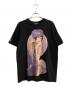 WILDSIDE YOHJI YAMAMOTO（ワイルドサイド ヨウジ ヤマモト）の古着「Collaboration T-shirt TYPE 1(Purple)」｜ブラック
