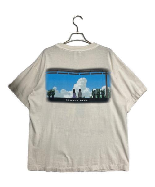 SAINT MICHAEL（セントマイケル）SAINT MICHAEL (セントマイケル) GEEKS RULE (ギークスルール) SUMMER WARS (サマーウォーズ) SG SS TEE ホワイト サイズ:Ｓの古着・服飾アイテム