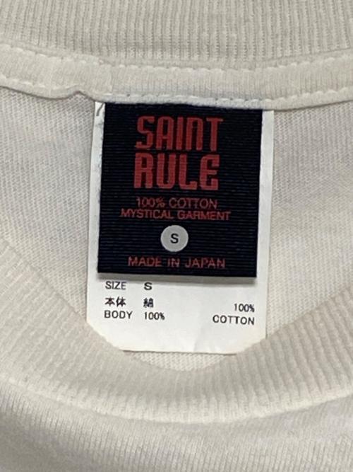 SAINT MICHAEL（セントマイケル）SAINT MICHAEL (セントマイケル) GEEKS RULE (ギークスルール) SUMMER WARS (サマーウォーズ) SG SS TEE ホワイト サイズ:Ｓの古着・服飾アイテム