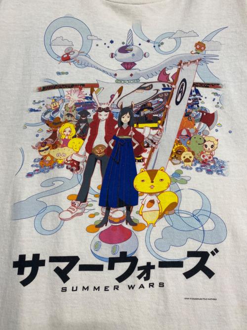 SAINT MICHAEL（セントマイケル）SAINT MICHAEL (セントマイケル) GEEKS RULE (ギークスルール) SUMMER WARS (サマーウォーズ) SG SS TEE ホワイト サイズ:Ｓの古着・服飾アイテム