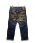 JUNYA WATANABE MAN (ジュンヤワタナベマン) LEVI'S (リーバイス) BerBerJin (ベンベルジン) 綿ツイル 501ZXX 転写プリントデニム インディゴ サイズ:xs：35000円