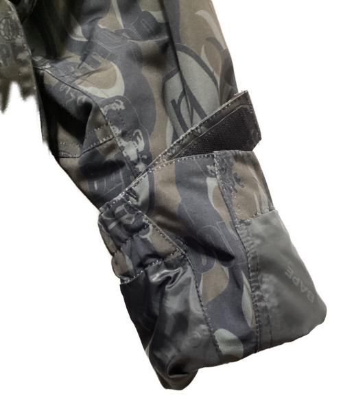 A BATHING APE（アベイシングエイプ）A BATHING APE (アベイシングエイプ) NEIGHBORHOOD (ネイバーフッド) BAPE NBHD SNOWBOARD JACKET グレー サイズ:Sの古着・服飾アイテム