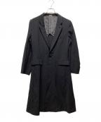 COMME des GARCONS HOMME PLUSコムデギャルソンオムプリュス）の古着「特殊加工テーラードコート」｜グレー
