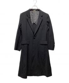 COMME des GARCONS HOMME PLUS（コムデギャルソンオムプリュス）の古着「特殊加工テーラードコート」｜グレー