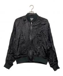 CDG（シーディージー）の古着「バックロゴスタッフ ブルゾン」｜ブラック