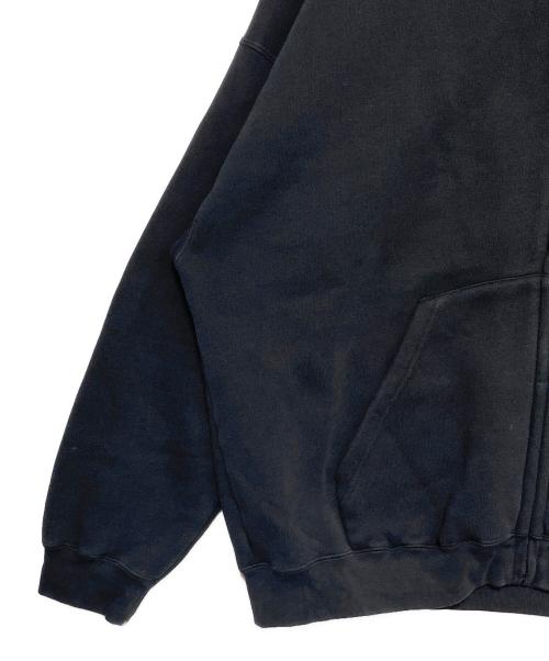 BALENCIAGA（バレンシアガ）BALENCIAGA (バレンシアガ) OVERSIZED HEAVY FLEECE ZIP HOODIE ブラック サイズ:3の古着・服飾アイテム