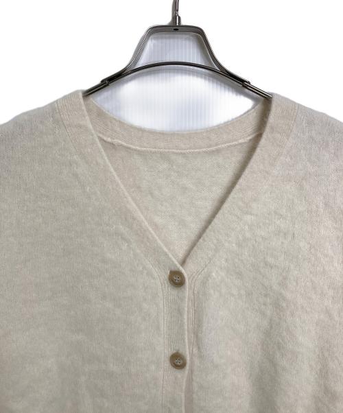 SHENERY（シーナリー）SHENERY (シーナリー) ファーカシミヤ3WAYニットカーディガン アイボリー サイズ:FREEの古着・服飾アイテム