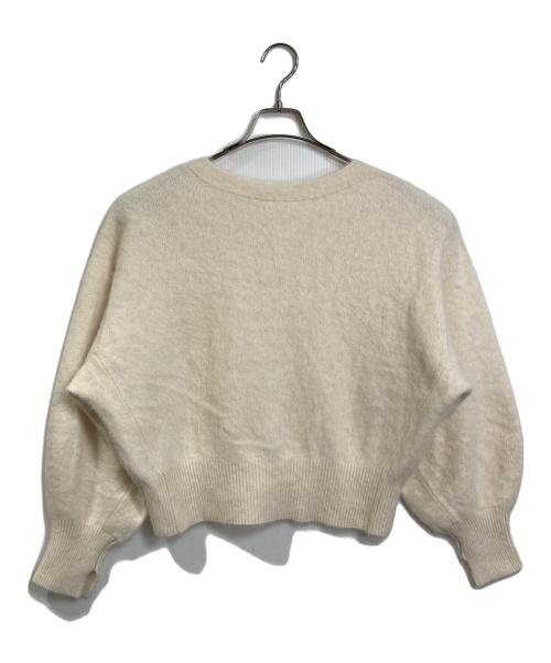 SHENERY（シーナリー）SHENERY (シーナリー) ファーカシミヤ3WAYニットカーディガン アイボリー サイズ:FREEの古着・服飾アイテム