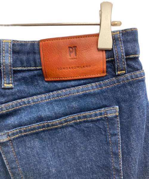 PT TORINO（ピーティートリノ）PT TORINO (ピーティートリノ) TOMORROW LAND (トゥモローランド) 別注デニムパンツ インディゴ サイズ:32の古着・服飾アイテム