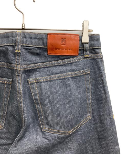 PT TORINO（ピーティートリノ）PT TORINO (ピーティートリノ) TOMORROW LAND (トゥモローランド) 別注デニムパンツ インディゴ サイズ:30の古着・服飾アイテム