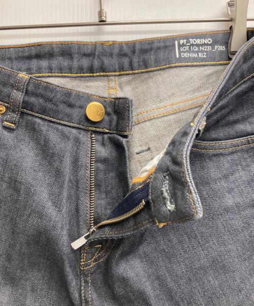 PT TORINO（ピーティートリノ）PT TORINO (ピーティートリノ) TOMORROW LAND (トゥモローランド) 別注デニムパンツ インディゴ サイズ:30の古着・服飾アイテム