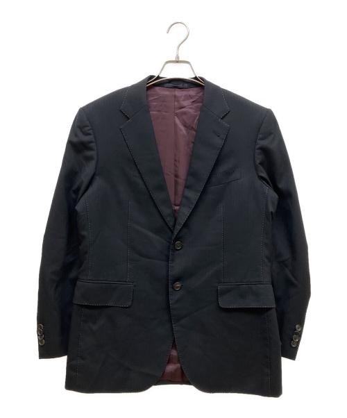 Paul Smith London（ポールスミスロンドン）Paul Smith London (ポールスミスロンドン) シャドーストライプ2Bセットアップスーツ ブラック サイズ:M2の古着・服飾アイテム